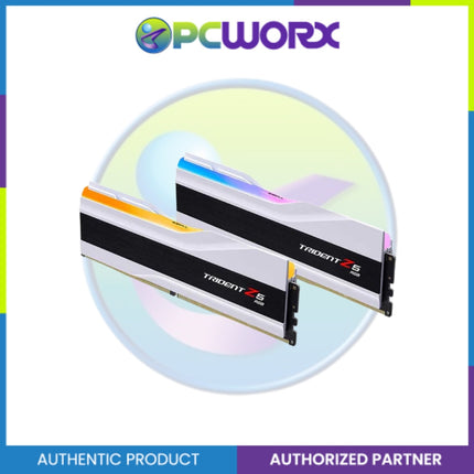 G.Skill F5-6000J3636F16GX2-TZ5RW 32GB 2x16 6000Mhz DDR5 Trident Z5 RGB Expo/XMP