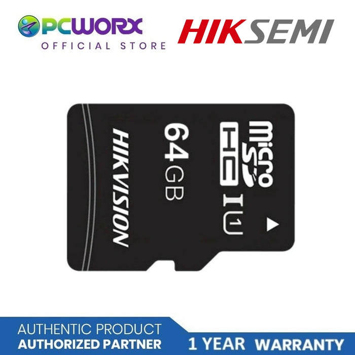 Hiksemi HS-TF-C1/64G 64GB Memory Card Micro SD