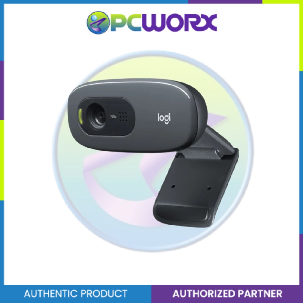 Logitech C270 720p Res 3 with Mic Webcam
