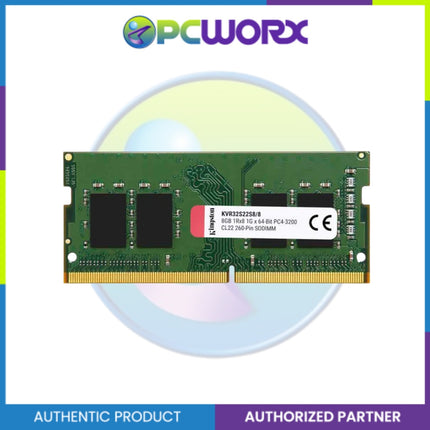 Kingston KVR32S22S8/8WP 8GB DDR4 3200mhz Sodimm