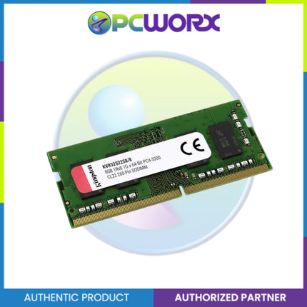Kingston KVR32S22S8/8WP 8GB DDR4 3200mhz Sodimm