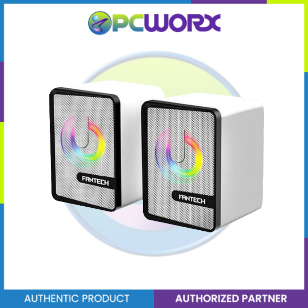 Fantech GS203 Beat RGB Gaming Speaker White