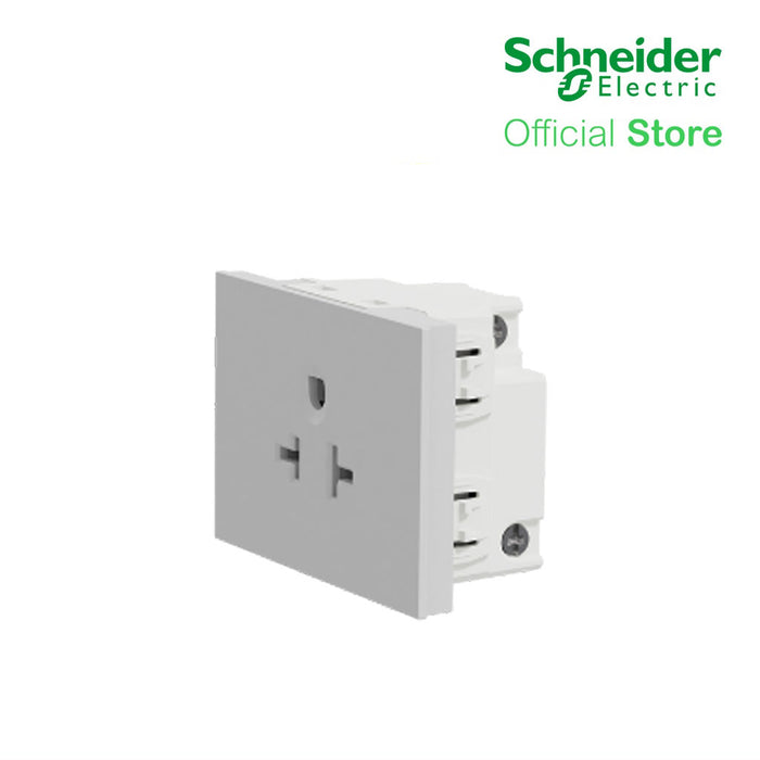 Schneider Socket Outlet Avataron A American 20A 250V 3 Pin 2S Sized Grey M3T426MPH-GY