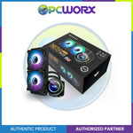 DarkFlash Twister DX240 V2.6 AIO ARGB Liquid CPU Cooler Black