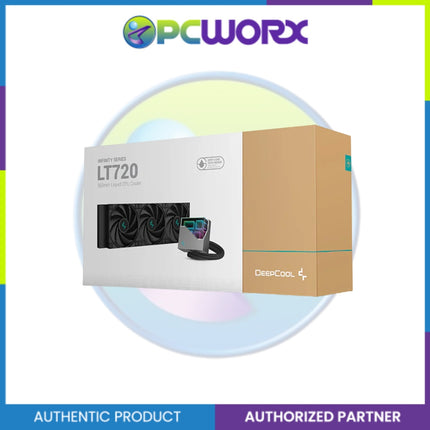 Deepcool LT720 Mirror Design Pump Head, 14.2 inches (360 mm) Radiator, All-in-One Water Cooling CPU Cooler