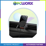 Mcdodo CH-0090 15W Qi2 Magnetic Wireless Car Charger Built-in Cable Black