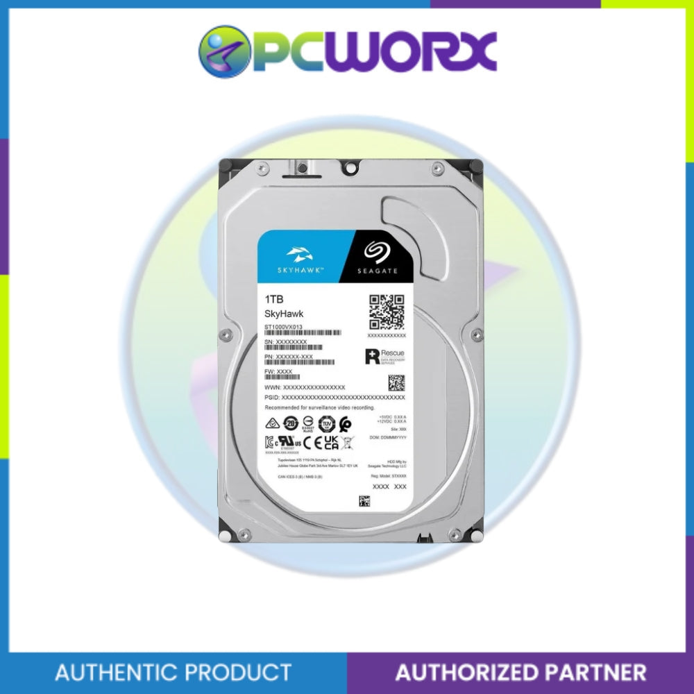 Seagate ST1000VX013 1TB SkyHawk 5900RPM 3.5