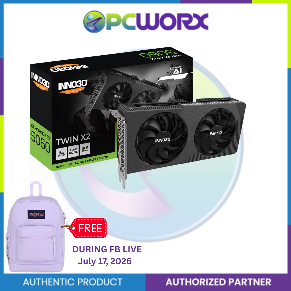 Inno3D N50602-08D7-195071N RTX5060 X2 8GB GDDR7 GPU