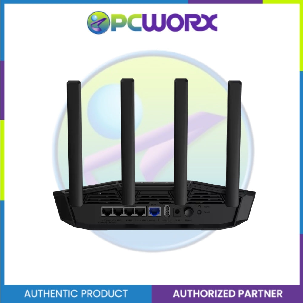 Asus TUF-BE3600 Dual Band Wifi7 Smart AiMesh Extendable Router Black