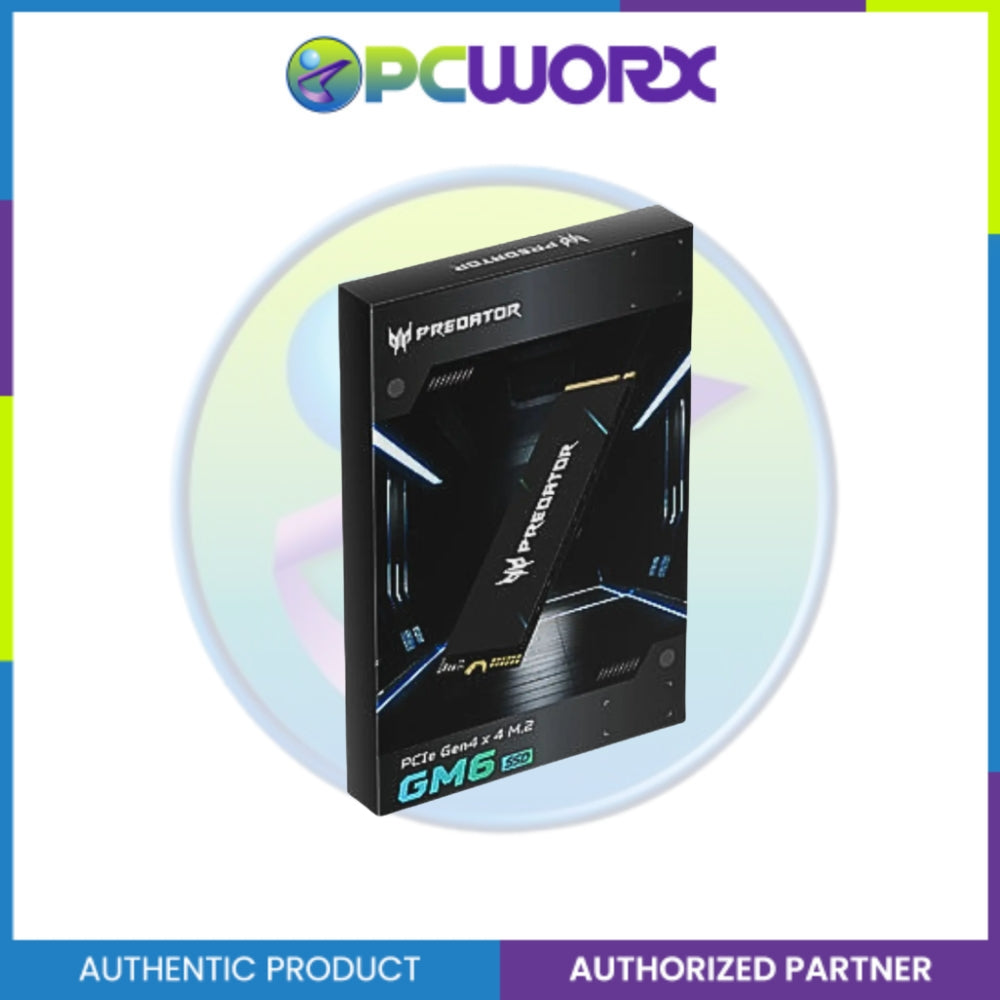 Acer Predator GM6 1TB M.2 NVME SSD PN: BL.9BWWR.133 – PCWORX