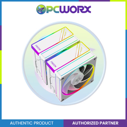 ID-Cooling FROZN A620 aRGB White / Black, Twin Tower 6 heatpipe, 2x120mm | aRGB CPU Cooler