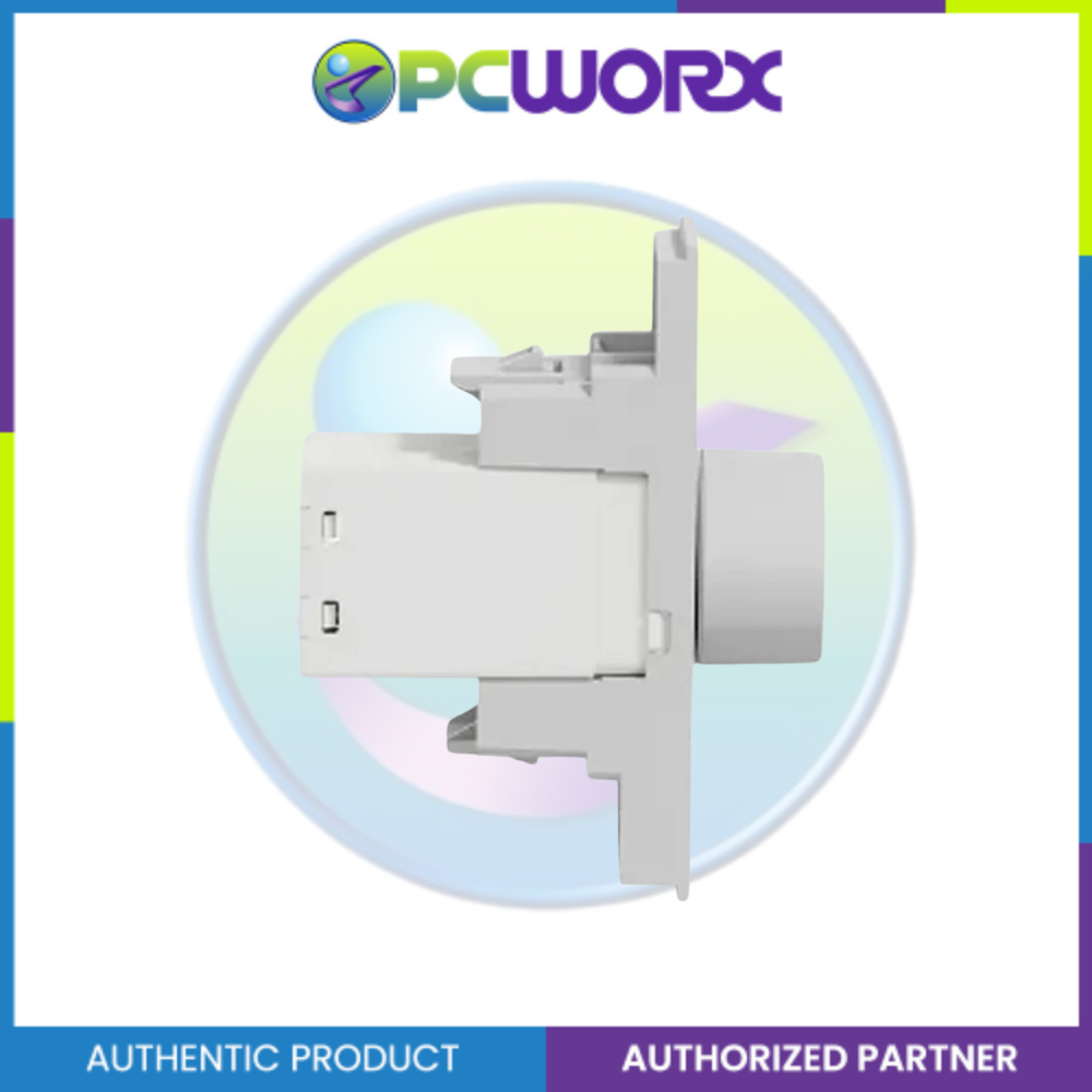Schneider AvatarOn A 250 VA Rotary Dimmer - GREY M3T1V400DM-GY