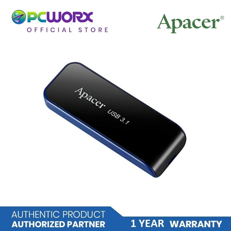 Apacer AP64GAH356B-1 AH356 64GB USB 3.1 Flash Drive | 64GB USB Flash Drive | 3.1 USB Flash Drive