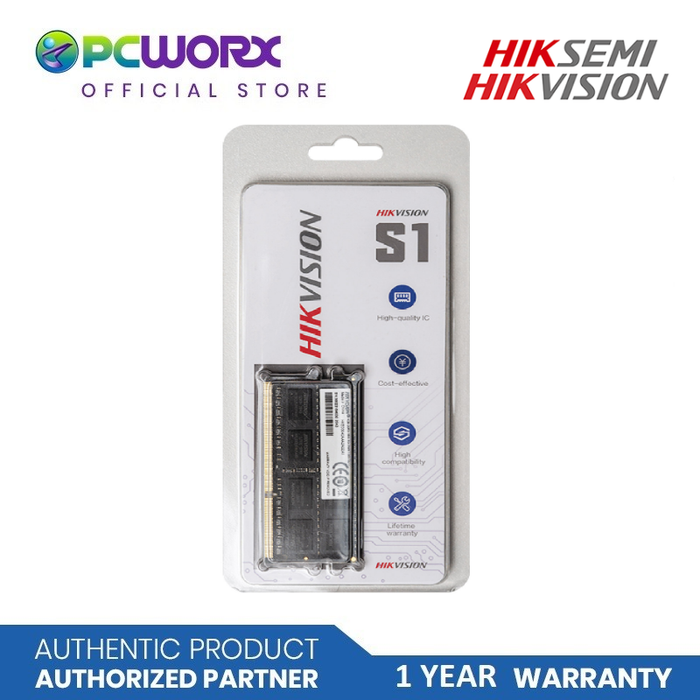 Hiksemi HKED4082CAB1G4ZB1 DDR4 3200MHz HS-SODIMM SODIMM RAM | 8GB, 16GB RAM | Hiksemi SODIMM Memory Card