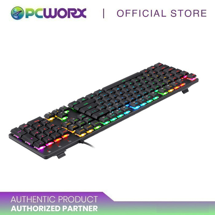 Redragon K589 Shrapnel RGB Gaming Keyboard - Blue Switch