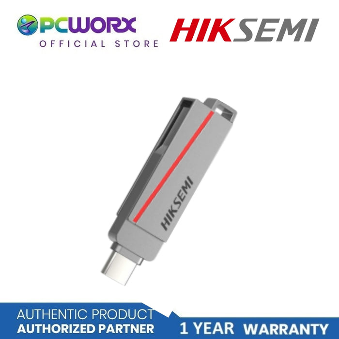 Hiksemi HS-USB-E307C 32G U3 DRIVE USB-C 3.2 USB-A AND USB-C PORT Flashdrive | Hiksemi | 32GB | 64GB | Flashdrive