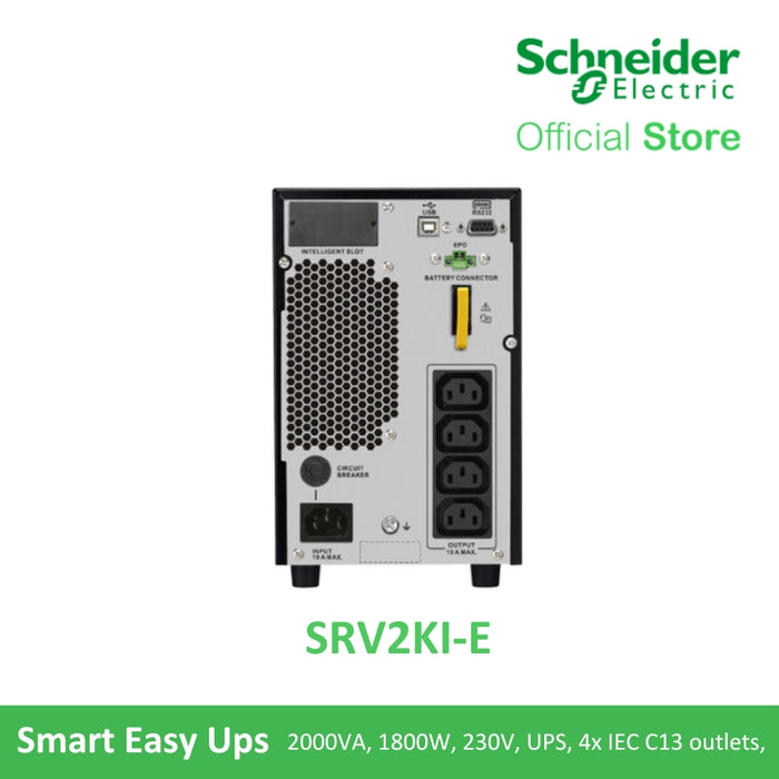 APC SRV Smart UPS Easy UPS On-Line 900W/1800W/2700W | Uninterrupted Power Supply | APC UPS