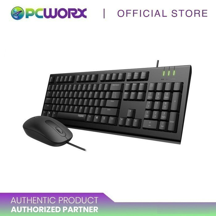 Rapoo X120 Pro/NX1600  Wired Keyboard And Mouse