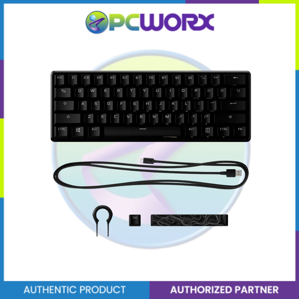 HyperX Alloy Origins 60/65 - Mechanical Gaming Keyboard - HX Red