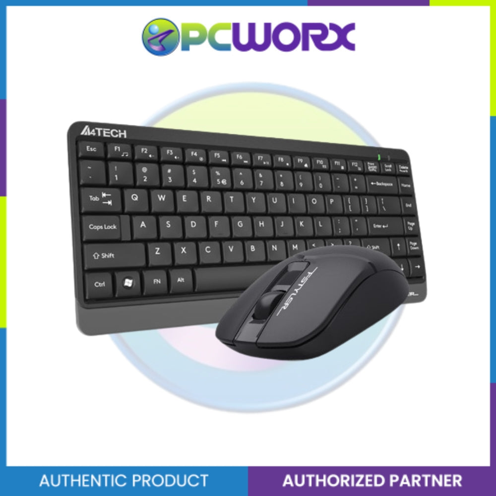 A4Tech FG1112 2.4G Keyboard & Mouse Compact Desktop Set