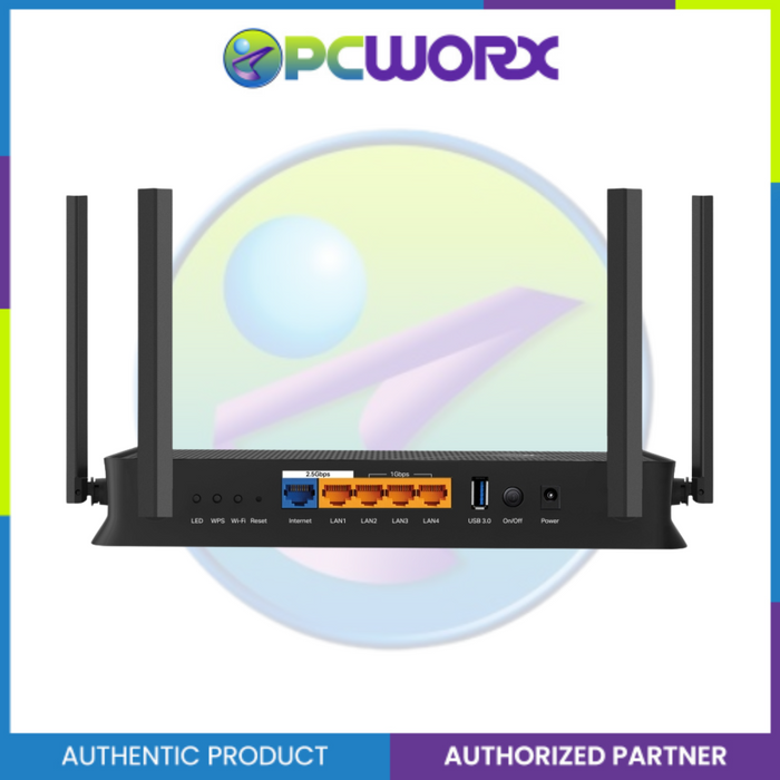 TP-Link Archer BE230 BE3600 Dual-Band Wi-Fi 7 Router 2.5G WAN, 1G LAN