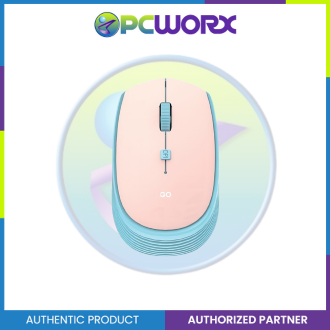 Fantech GO W607 Wireless Mouse | Black | Blue | Green | Pink | Purple