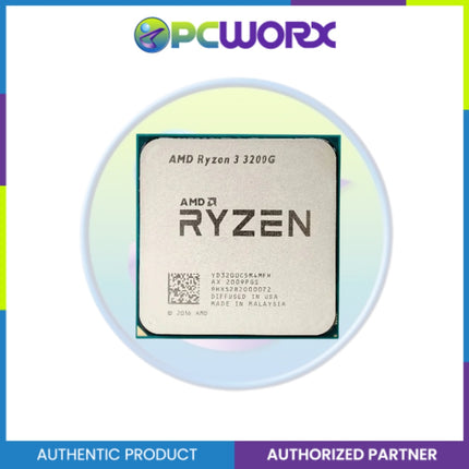 AMD Ryzen 3 3200g 3.6GHz AM4 Processor Tray Type