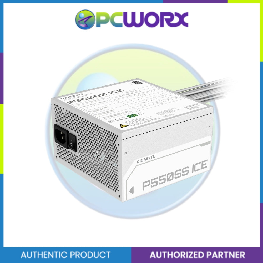 Gigabyte GP-P550SS-ICE 550W 80+ Silver ATX 3.0 PSU White