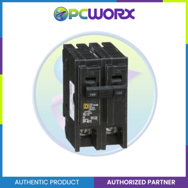 Schneider HOM2100  MINIATURE CIRCUIT BREAKER 120/240V 100A