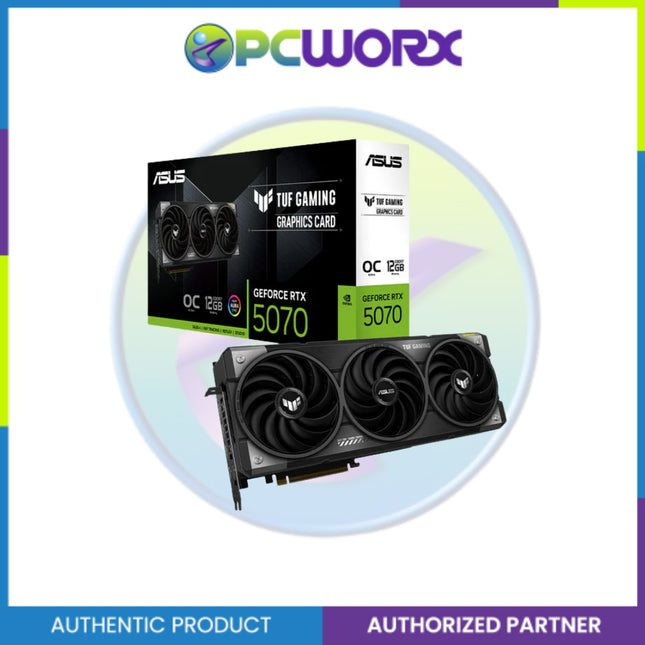 Asus NVIDIA® GeForce RTX™5070 TUF-RTX5070-O12G-GAMING TUF Gaming OC 12GB GDDR7 GPU