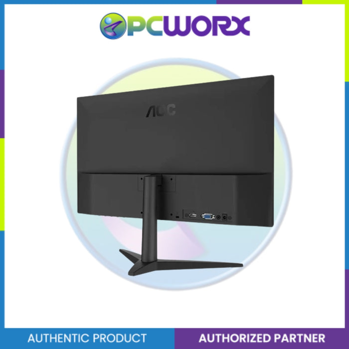 AOC 22b1hs 21.5" Full Hd Ips Wled Monitor With Super Slim Profile And Narrow Bezels