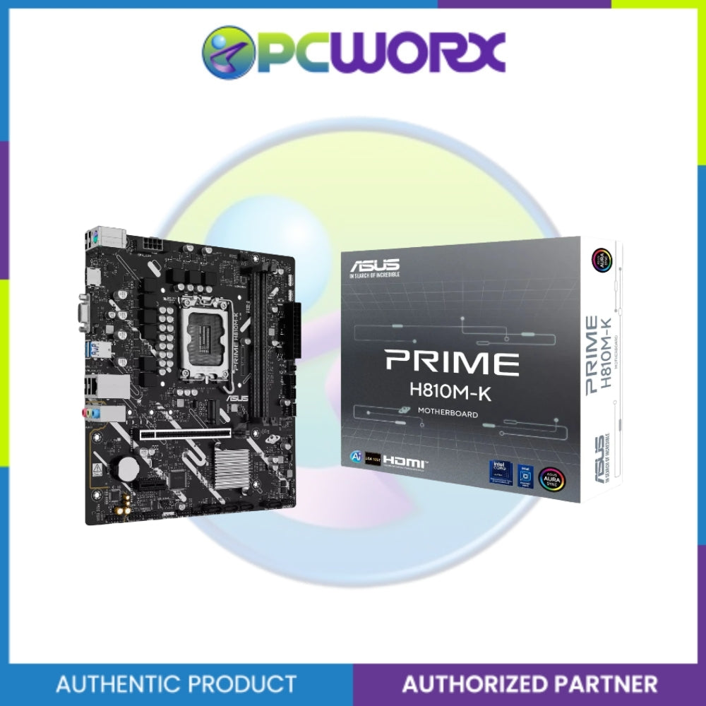Asus PRIME H810M-K DDR5 LGA1851 m-ATX Motherboard
