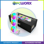 DarkFlash Radiant DC360 AIO ARGB Liquid CPU Cooler White