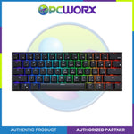 Royal Kludge RK61 Wired 60% - Tri-Mode Mechanical Keyboard RGB Backlit Ultra-Compact Hot-Swappable