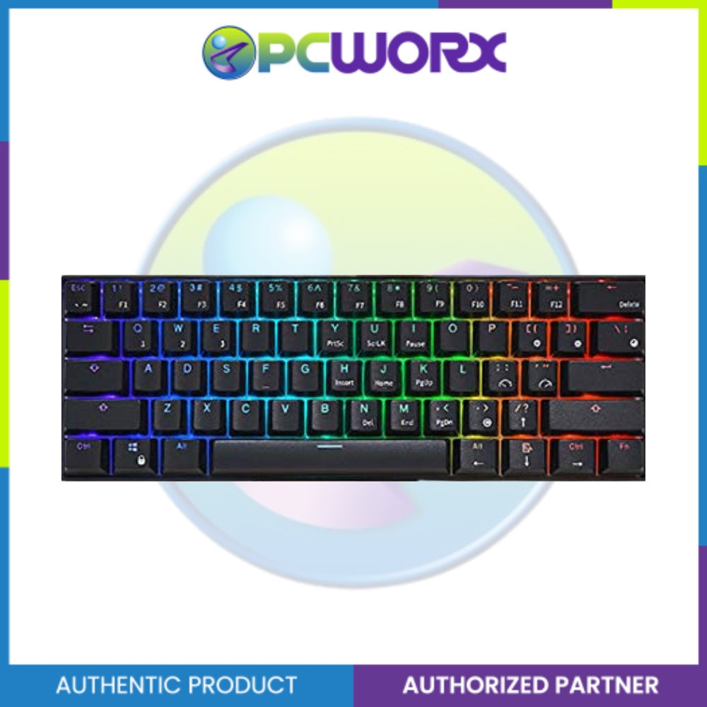 Royal Kludge RK61 Wired 60% - Tri-Mode Mechanical Keyboard RGB Backlit Ultra-Compact Hot-Swappable
