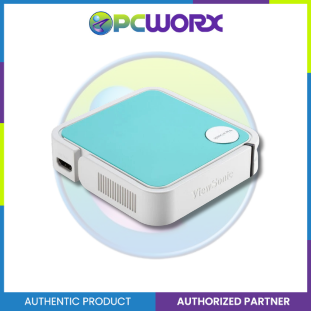 Viewsonic M1 Mini Plus 300 Ansi Lumens LED Light Source Projector | Viewsonic Projector | Portable Projector