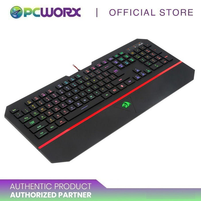 Redragon Karura 2 K502 RGB Gaming Keyboard RGB LED Backlit Illuminated 104 Key Silent Keyboard