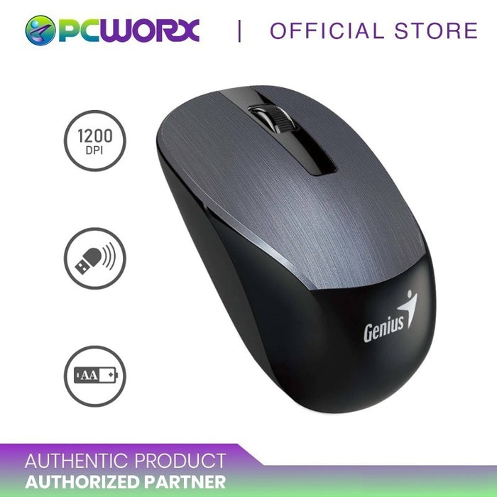 Genius NX-7015 Metallic Wireless Mouse