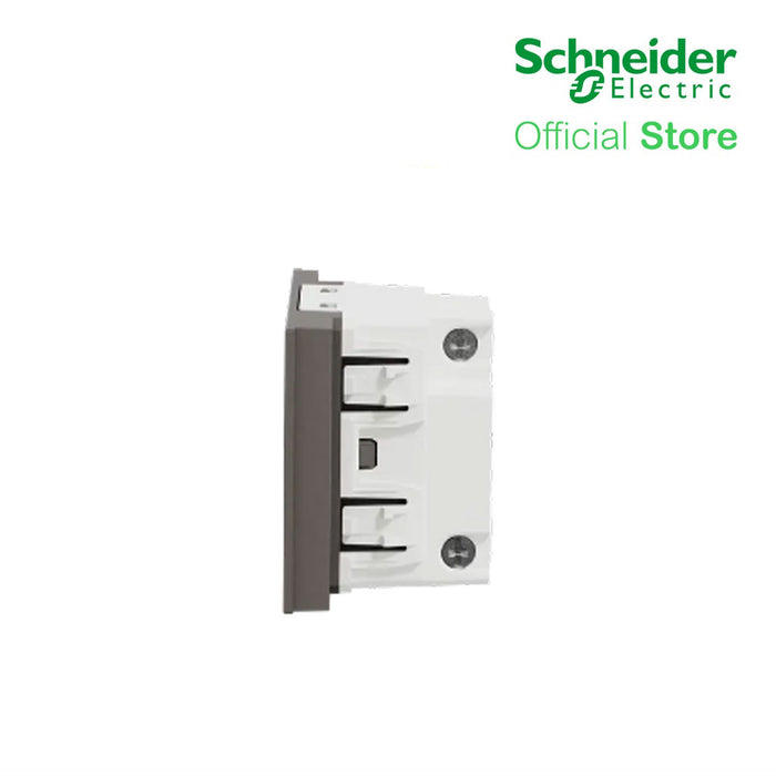 Schneider Socket Outlet Avataron A American 20A 250V 3 Pin 2S Sized Black M3T426MPH-BK