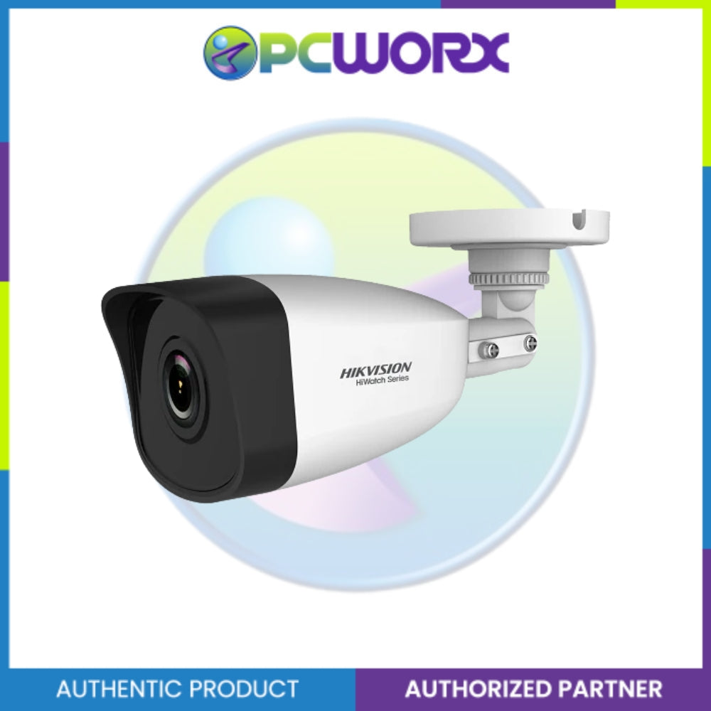 Hikvision HWI-B121H (C) (2.8) HiWatch H.265 2MP FF2.8mm IR30m IP67 Mini Bullet | CCTV