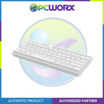 Aula F3061 Membrane Keyboard White | RGB TKL Wired Silicone Keyboard (White)