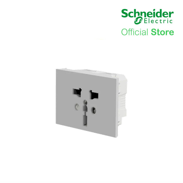 Schneider Socket Outlet Avataron A International 16A 250V 2S sized Grey M3T426-IS-GY