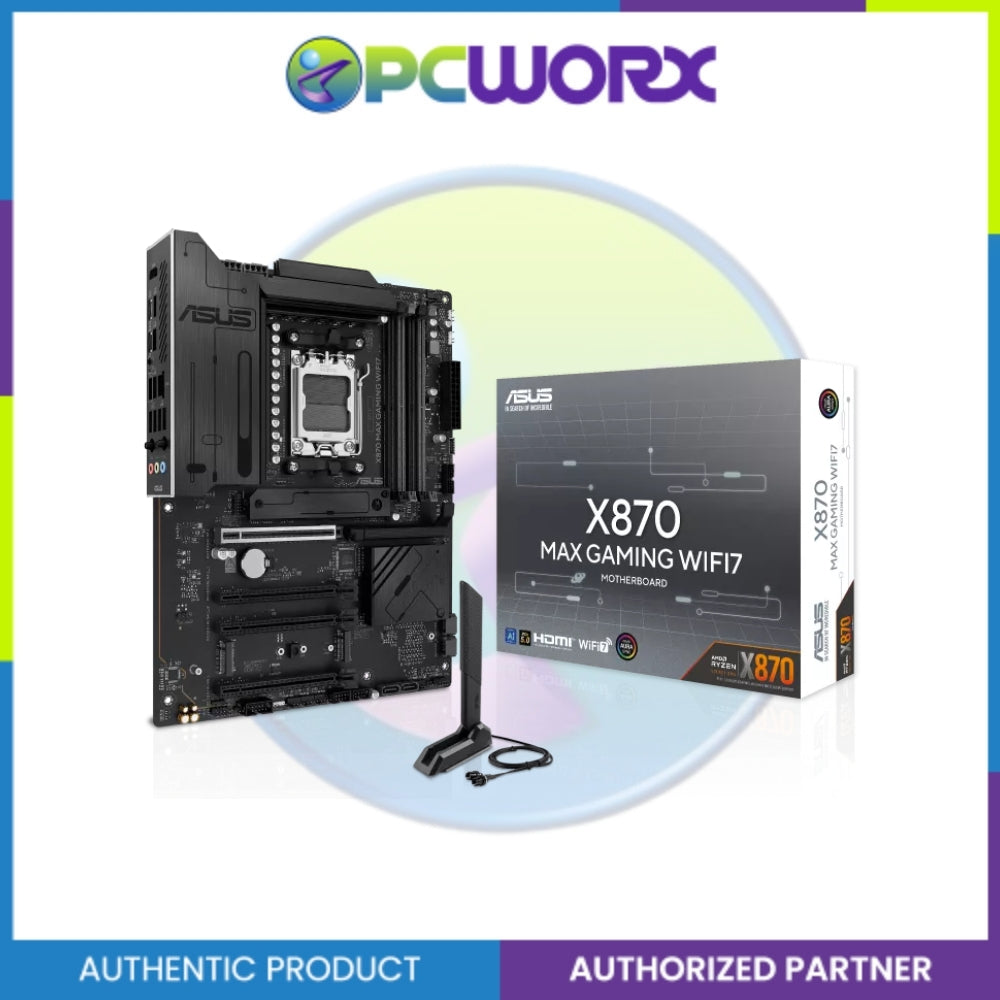 Asus X870 Max Gaming WIFI7 AM5 DDR5 ATX Motherboard