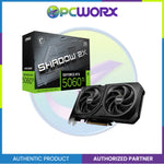 MSI NVIDIA® GeForce RTX™5060 TI Shadow 2X OC Plus 16GB GDDR7 128-bit Graphics Card