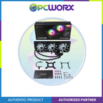 Tecware Eclipse 240/ 360 ARGB LCD AiO CPU Cooler - White/Black