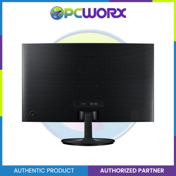 Samsung LS24C360EAEXXP 24" Curved VA 75Hz VGA/HDMI Monitor