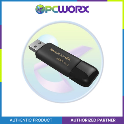 Team Group TC175332GB01 C175 USB 3.2 Gen1 up to 100MB/s Flash Drive Black 32GB, 256GB, 512GB