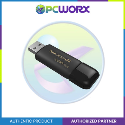 Team Group TC175332GB01 C175 USB 3.2 Gen1 up to 100MB/s Flash Drive Black 32GB, 256GB, 512GB