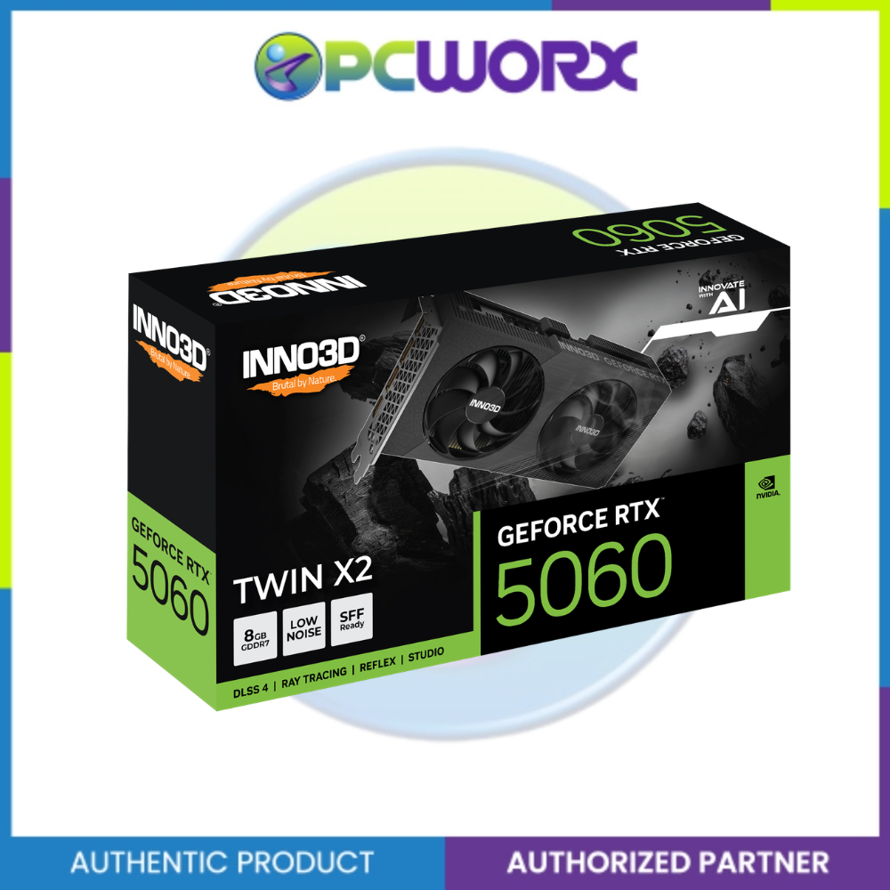 Inno3D N50602-08D7-195071N RTX5060 X2 8GB GDDR7 GPU