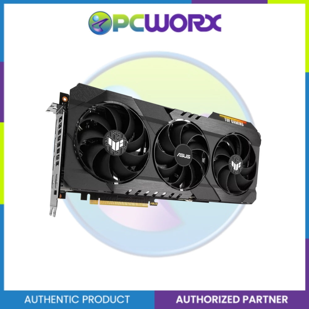 Asus TUF-RTX3060TI-O8GD6X-GAMING RTX3060TI TUF Gaming OC 8GB GDDR6X HDMI/DP GPU